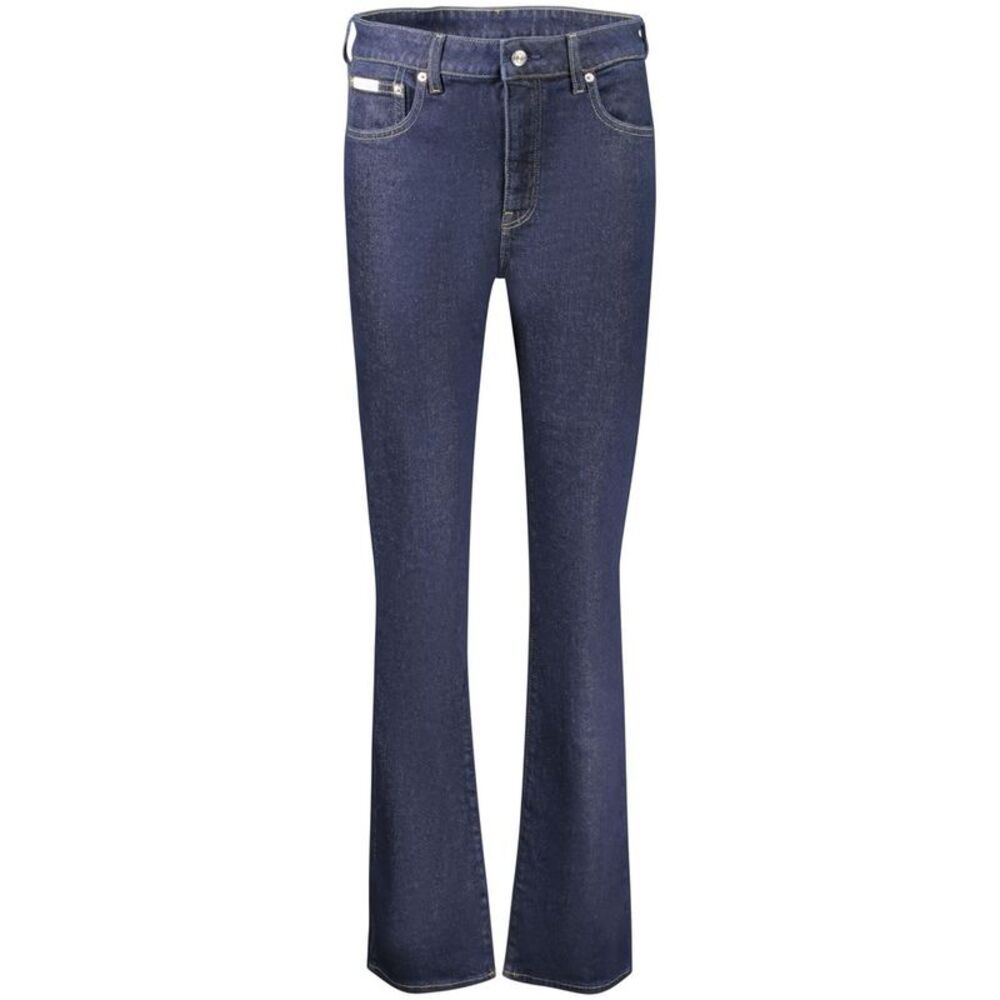 Calvin Klein Blu Cotton Women Women's Jeans